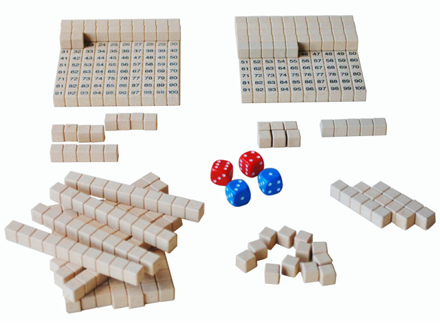 Mathespiel zum Zahlenraum bis 100