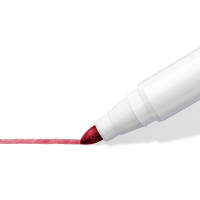 STAEDTLER Whiteboard-Marker mit Rundspitze (4er Etui)