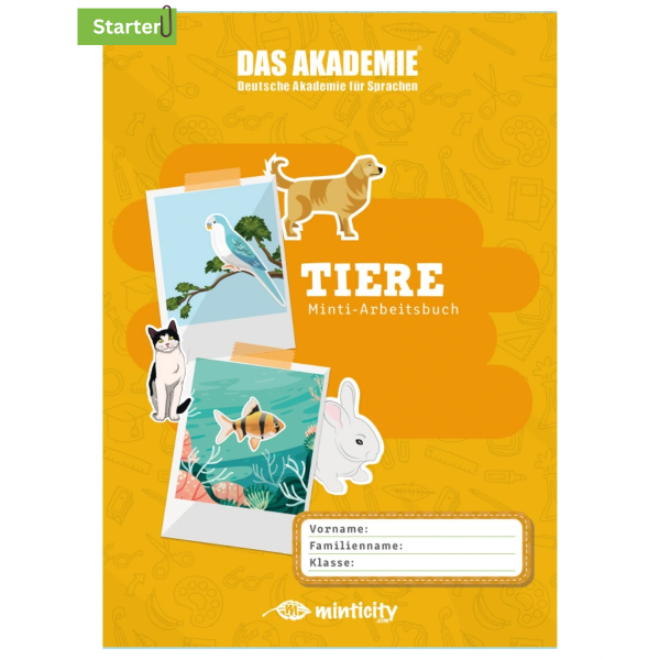 TIERE - Minticity Junior Arbeitsheft