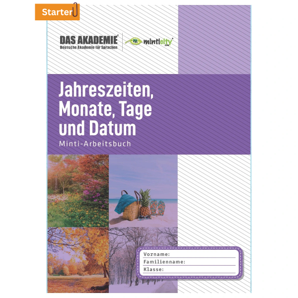 JAHRESZEITEN - Minticity Teenager Arbeitsheft
