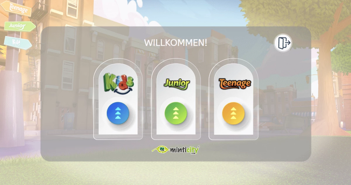 MintiCity: Auswahl der Version