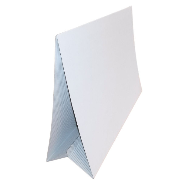 Glatte Klausur-Sichtblende einzeln