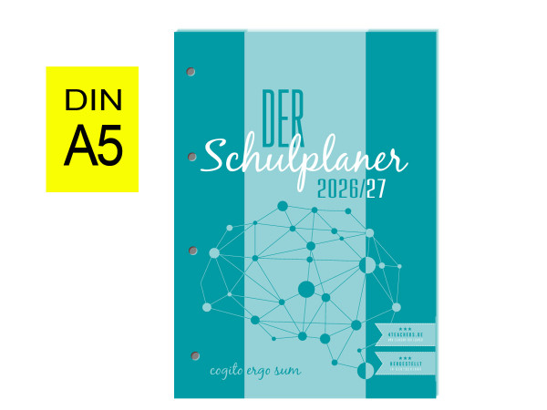 A5 Lehrerkalender 2026/27 (Loseblattsammlung, 4-fach gelocht)